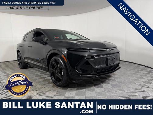 Black 2024 Chevrolet Equinox EV RS