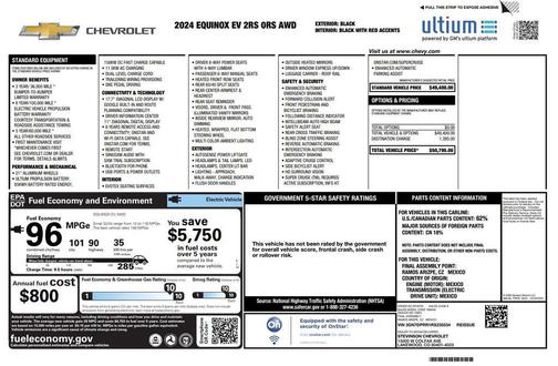 2024 Chevrolet Equinox EV RS