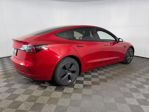 Red Multi-Coat 2022 Tesla Model 3 Standard Range