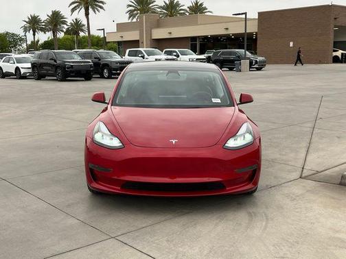Red Multi-Coat 2022 Tesla Model 3 Standard Range