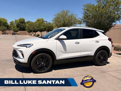 Summit White 2024 Buick Encore GX Sport Touring