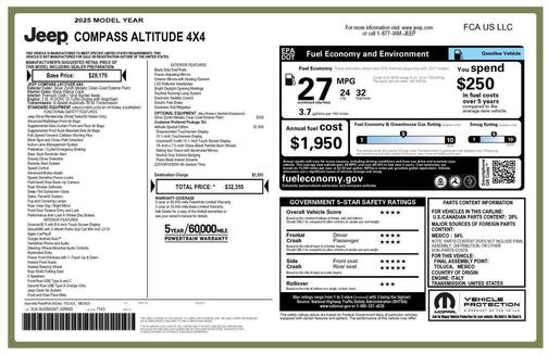 2025 Jeep Compass Latitude