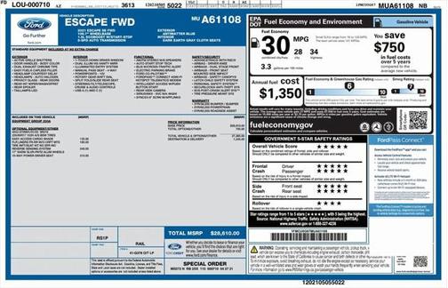 2021 Ford Escape SE