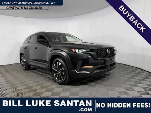 Jet Black Mica 2025 Mazda CX-50 Hybrid Premium Plus Package