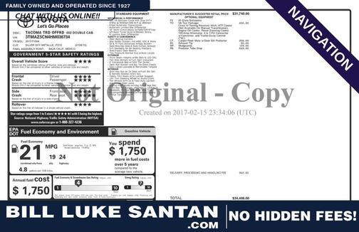 2017 Toyota Tacoma TRD Off Road