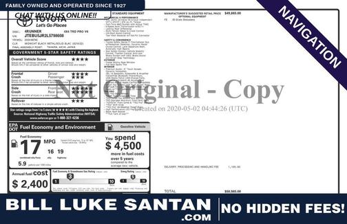 2020 Toyota 4Runner TRD Pro