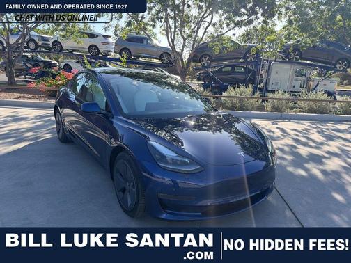 Deep Blue Metallic 2021 Tesla Model 3 Long Range