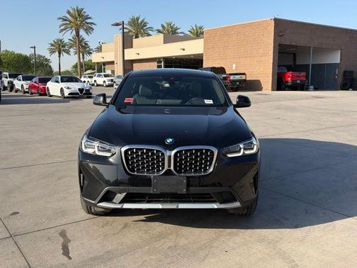 Black Sapphire Metallic 2025 BMW X4 xDrive30i