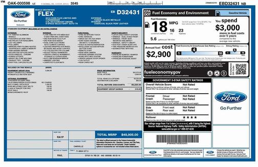 2014 Ford Flex Limited w/EcoBoost