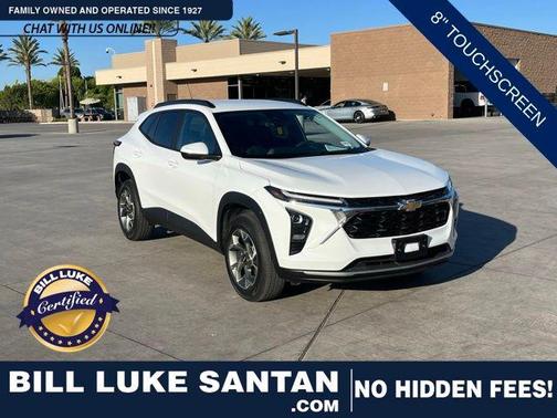Summit White 2025 Chevrolet Trax LT