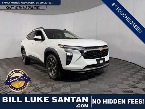 Summit White 2025 Chevrolet Trax LT