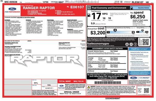 2024 Ford Ranger Raptor