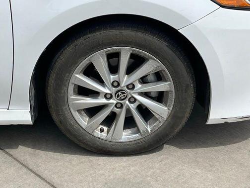 Super White 2021 Toyota Camry LE