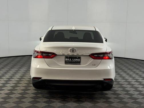 Super White 2021 Toyota Camry LE