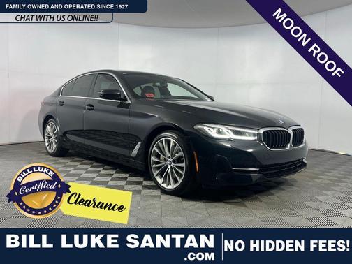 Black Sapphire Metallic 2023 BMW 530 i