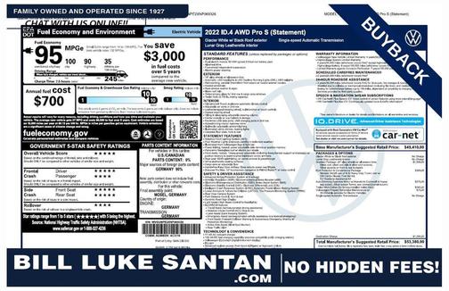 2022 Volkswagen ID.4 AWD Pro S