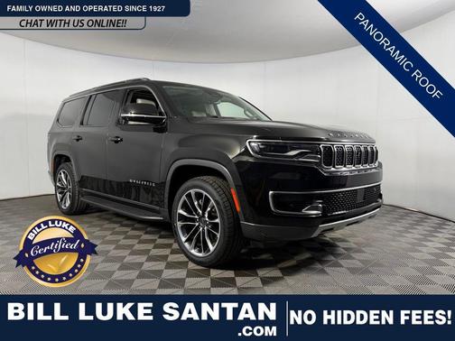 Diamond Black Crystal Pearlcoat 2022 Jeep Wagoneer Series II 4x2