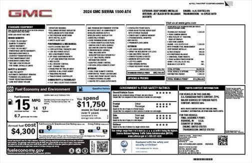 2024 GMC Sierra 1500 AT4