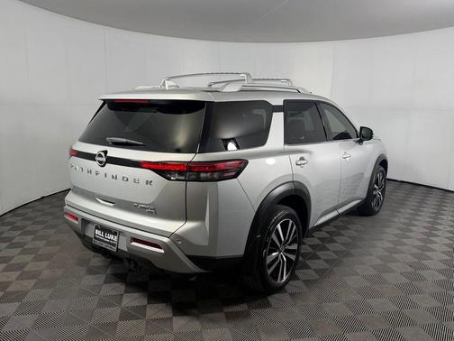 Brilliant Silver Metallic 2025 Nissan Pathfinder Platinum 4WD
