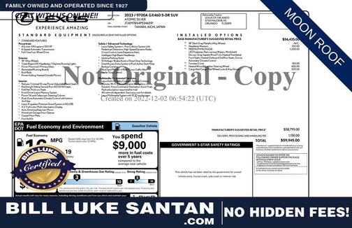 2023 Lexus GX 460 Premium