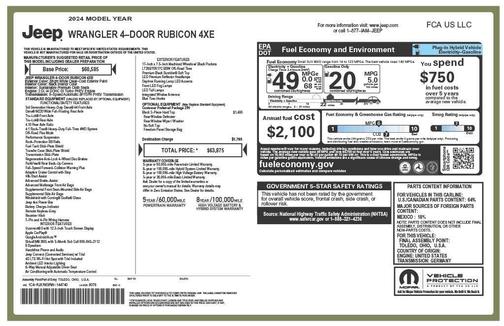 2024 Jeep Wrangler 4xe Rubicon