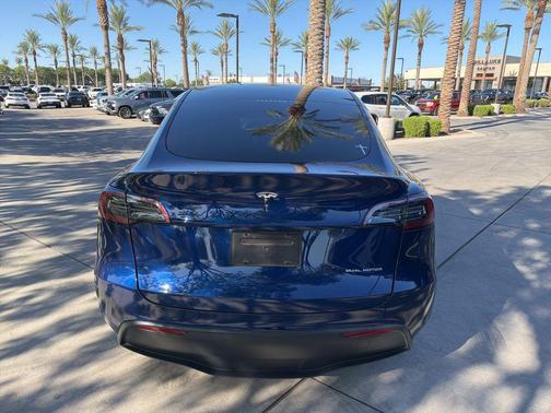 Deep Blue Metallic 2025 Tesla Model Y Long Range Dual Motor All-Wheel Drive