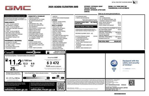 2025 GMC Acadia Elevation AWD