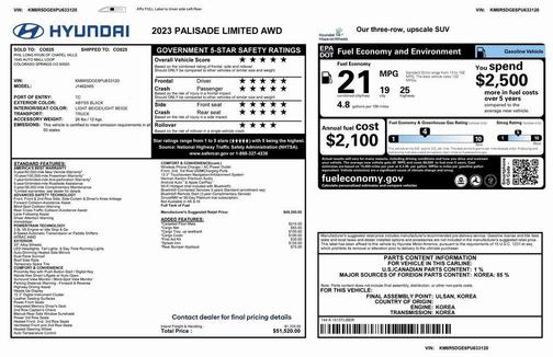 2023 Hyundai PALISADE Limited