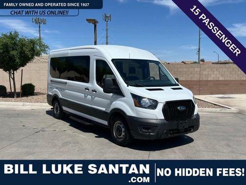 Oxford White 2023 Ford Transit-350 XL