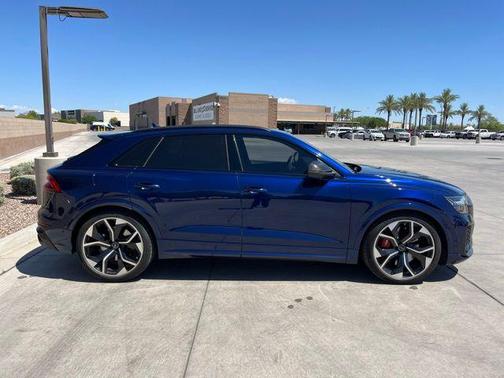 Blue 2020 Audi RS Q8 4.0T