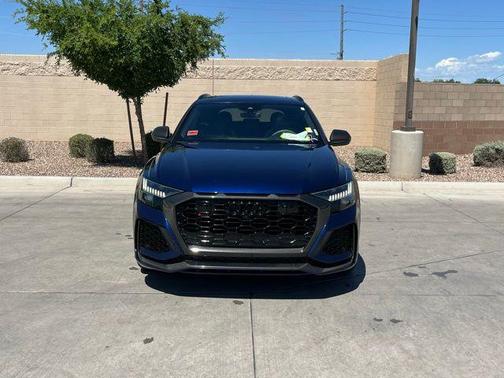 Blue 2020 Audi RS Q8 4.0T