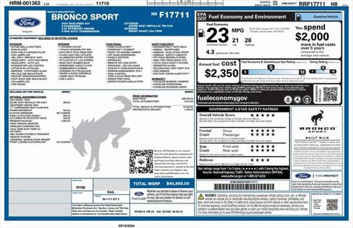 2024 Ford Bronco Sport Badlands