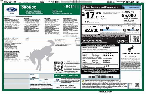 2023 Ford Bronco Wildtrak