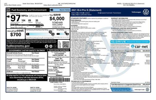 2021 Volkswagen ID.4 Pro S