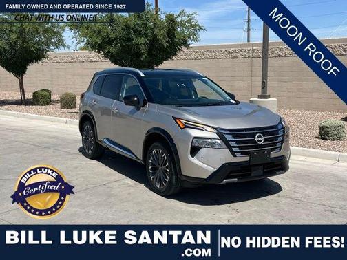 Champagne Silver Metallic 2026 Nissan Rogue Platinum