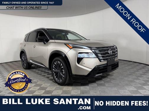 Champagne Silver Metallic 2026 Nissan Rogue Platinum