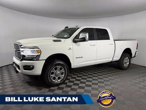White 2024 RAM 2500 Laramie Crew Cab 4x4 6'4' Box