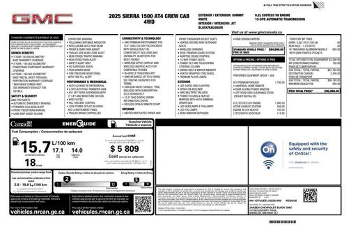 2025 GMC Sierra 1500 AT4