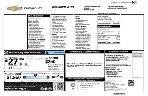 2025 Chevrolet Equinox 1LT