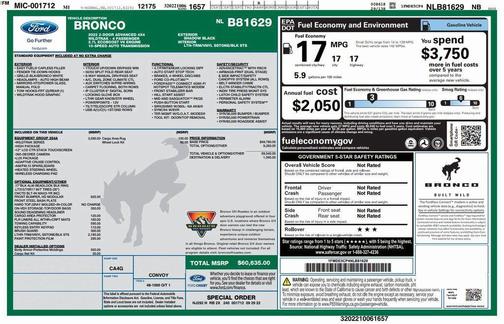 2022 Ford Bronco Wildtrak