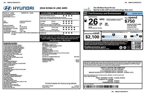 2024 Hyundai KONA N Line