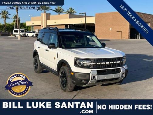 Oxford White 2025 Ford Bronco Sport Badlands