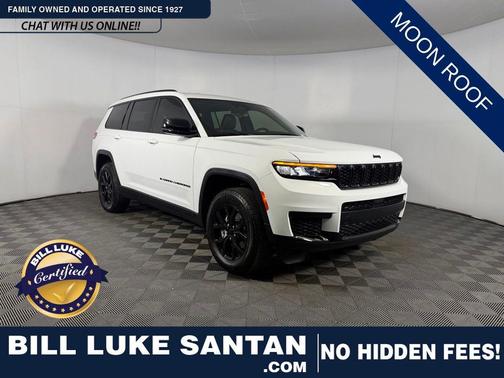 Bright White Clearcoat 2025 Jeep Grand Cherokee L Altitude
