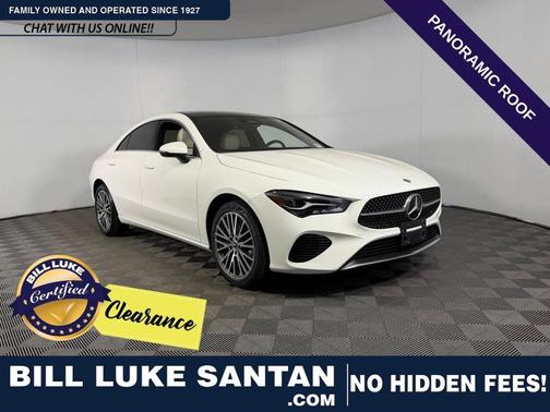 White 2025 Mercedes-Benz CLA 250 Base