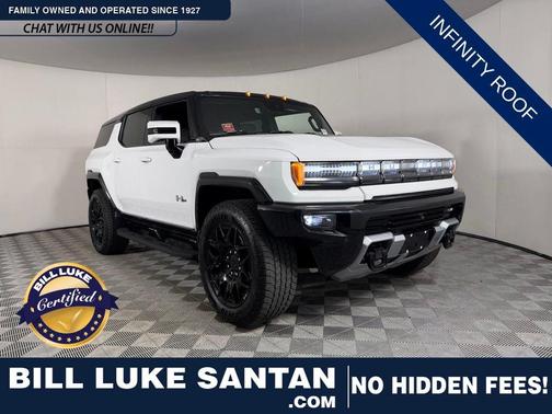 Interstellar White 2025 GMC HUMMER EV SUV 2X