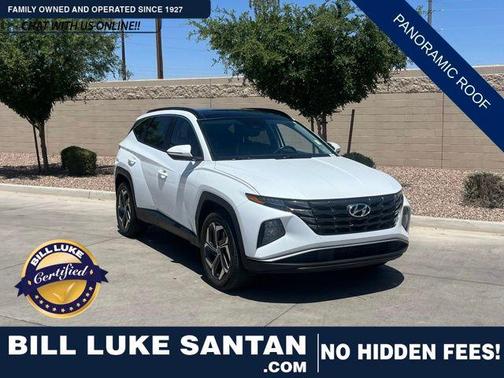 Serenity White Pearl 2023 Hyundai TUCSON Hybrid SEL Convenience