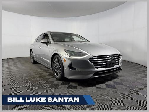 Curated Silver 2023 Hyundai SONATA Hybrid Limited