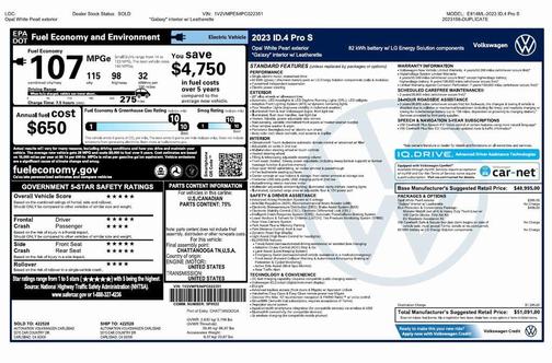 2023 Volkswagen ID.4 Pro S