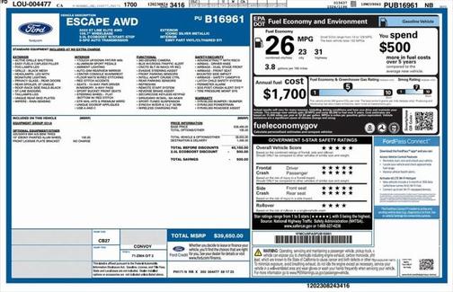 2023 Ford Escape ST-Line Elite