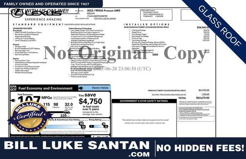 2023 Lexus RZ 450e Premium